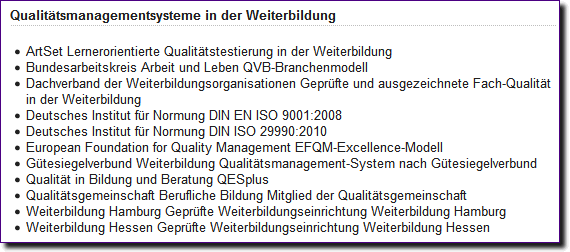 QM-Systeme WB test 2015