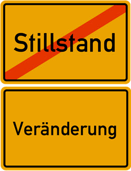 Stillstand vs. Veränderung