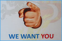 WE WANT YOU