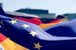  Flaggen    EU und DE