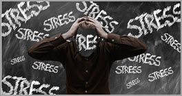 Stress wegen Diskrimierung (Symbolbild) Stress