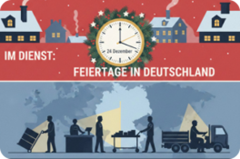 Dienst an den Festtagen: Eine Analyse der Erwerbsarbeit zum Jahreswechsel